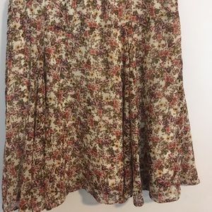 Old Navy Floral Printed Skirt, M